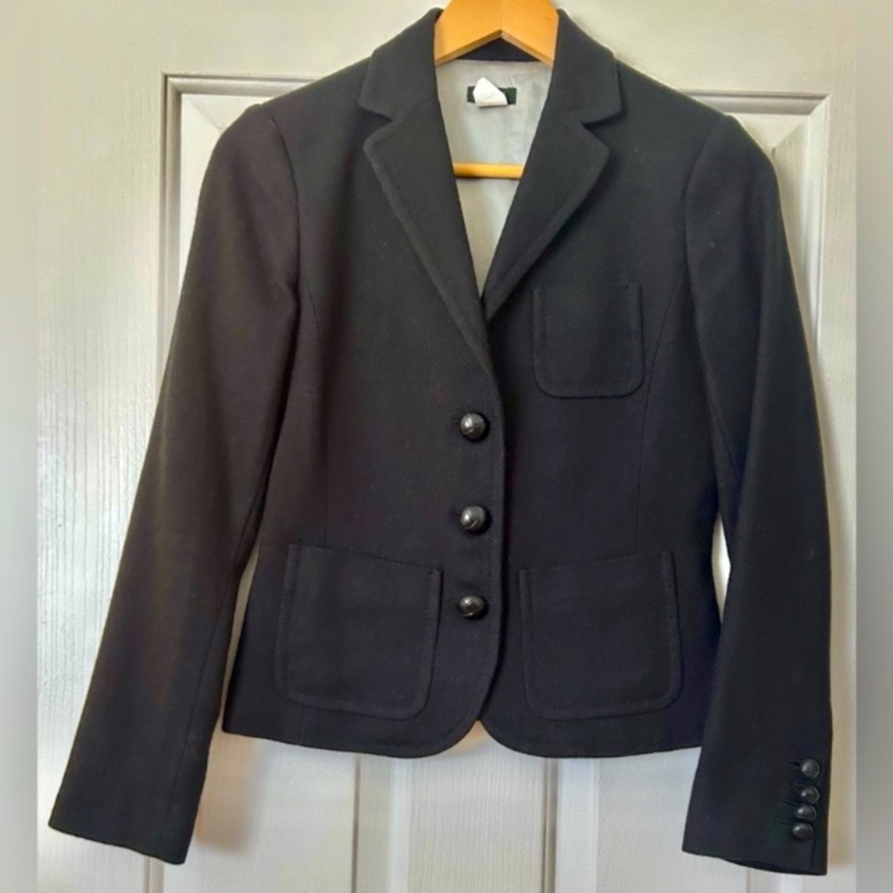 J.crew Robert Noble wool herringbone blazer